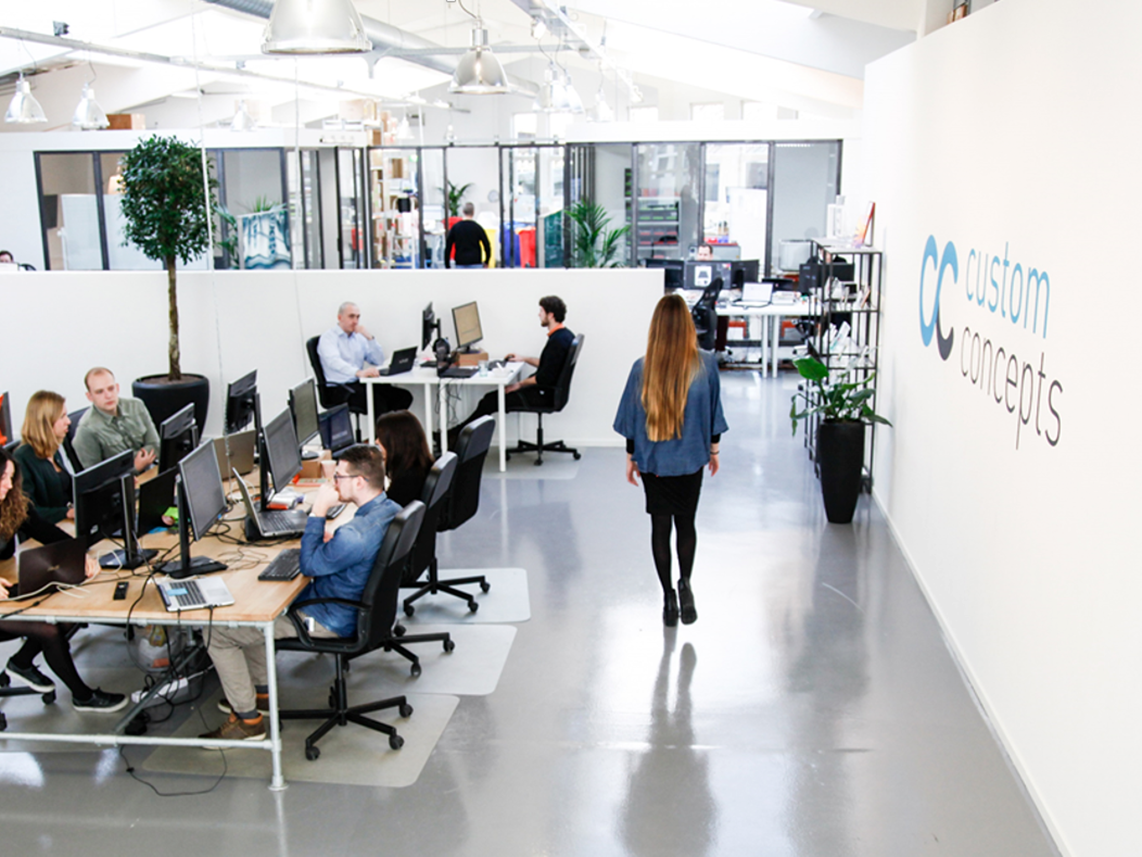 Het groeiende team in 2013