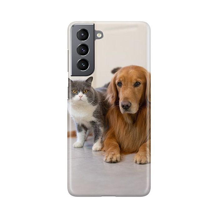 Samsung Galaxy S22 Plus - Rondom Bedrukt Hardcase Hoesje Maken