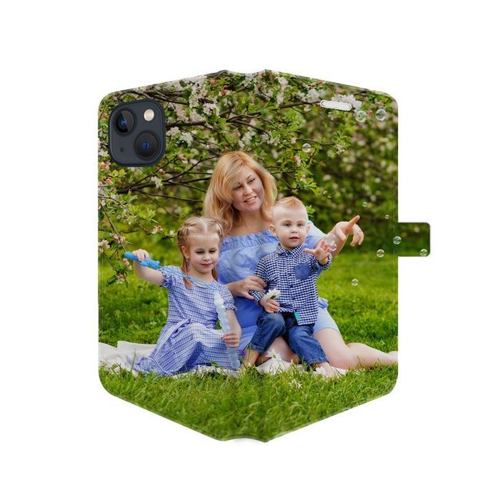 iPhone 13 - Portemonnee Hoesje Maken (Volledig Bedrukt)