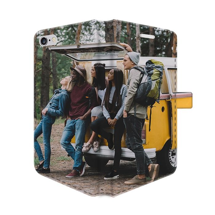 iPhone 5(S) & SE(2016) telefoonhoesje maken - Portemonneehoesje (walletcase)
