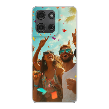 Motorola Moto G75 - Softcase Hoesje maken