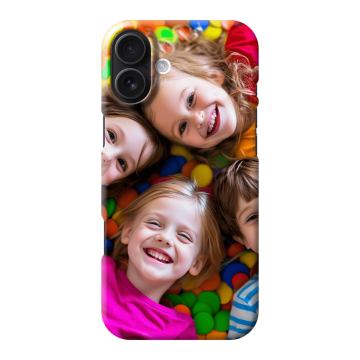 iPhone 16 Plus - Hardcase (rondom bedrukt) Hoesje maken