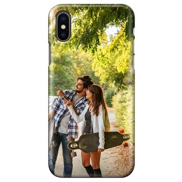 iPhone XS - Rondom Bedrukt Hardcase Hoesje Maken