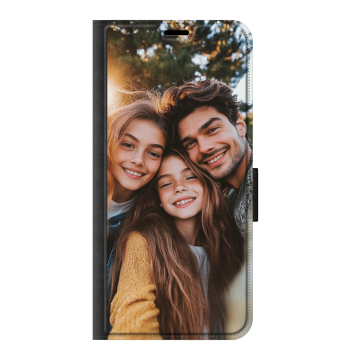 Samsung Galaxy S24 FE - Portemonneehoesje (walletcase) - voorzijde bedrukt Hoesje maken