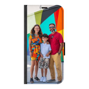 iPhone 17 Pro Max - Portemonneehoesje (walletcase) - voorzijde bedrukt Hoesje maken