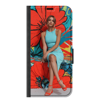 Samsung Galaxy A37 - Portemonneehoesje (walletcase) - voorzijde bedrukt Hoesje maken