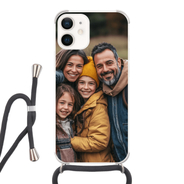 iPhone 12 Mini - Hoesje met koord (crossbody) Hoesje maken