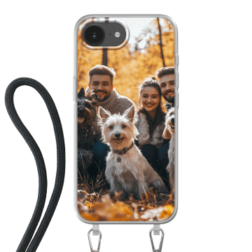 iPhone 16e - Hoesje met koord (crossbody) Hoesje maken