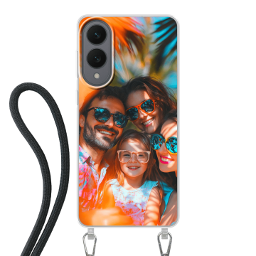Samsung Galaxy S25 Edge - Hoesje met koord (crossbody) Hoesje maken