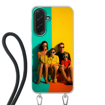 Samsung Galaxy A37 - Hoesje met koord (crossbody) Hoesje maken