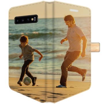 Galaxy S10 telefoonhoesje maken - Portemonneehoesje (walletcase)