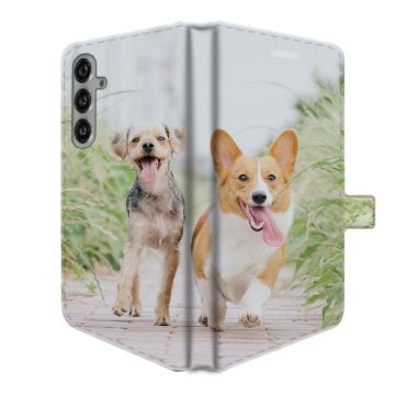 Samsung Galaxy S24 - Portemonnee Hoesje Maken (Volledig Bedrukt)