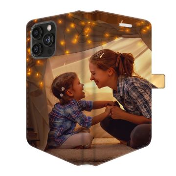 iPhone 14 Pro Max - Portemonnee Hoesje Maken (Volledig Bedrukt)