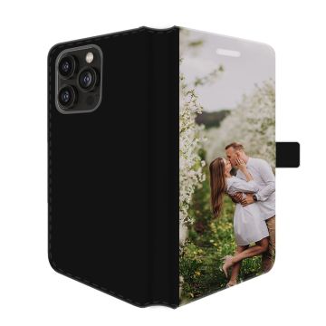 iPhone 14 Pro - Portemonnee Hoesje Maken (Voorzijde Bedrukt)