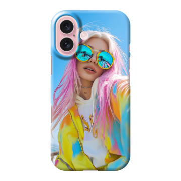 iPhone 16 - Hardcase (rondom bedrukt) Hoesje maken