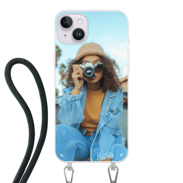 iPhone 14 Plus - Hoesje met koord (crossbody) Hoesje maken