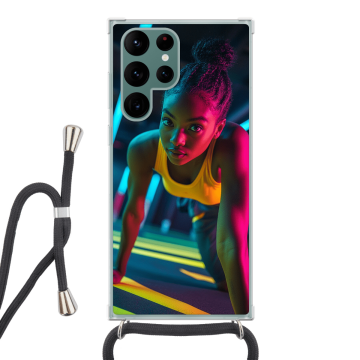 Samsung Galaxy S22 Ultra - Hoesje met koord (crossbody) Hoesje maken