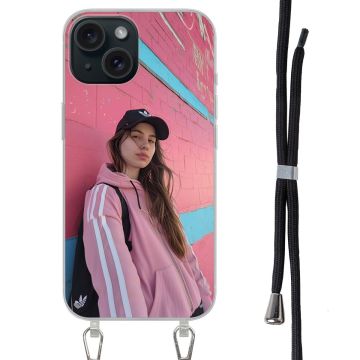 iPhone 15 - Hoesje met koord (crossbody) Hoesje maken