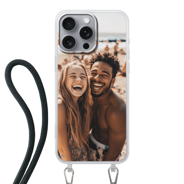 iPhone 16 Pro Max - Hoesje met koord (crossbody) Hoesje maken