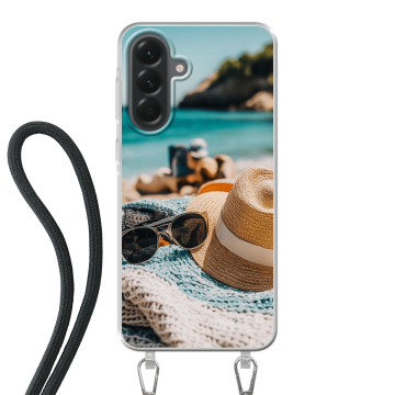 Samsung Galaxy A56 - Hoesje met koord (crossbody) Hoesje maken