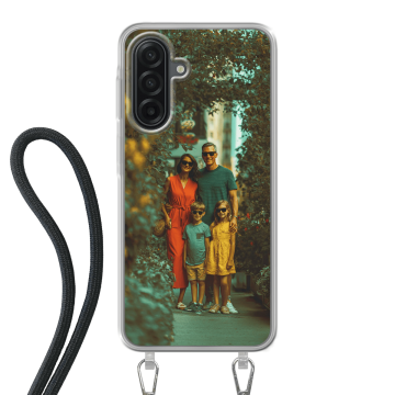 Samsung Galaxy A17 4G / A17 5G - Hoesje met koord (crossbody) Hoesje maken