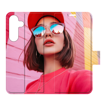 Samsung Galaxy S25 Plus - Portemonneehoesje (walletcase) - Volledig bedrukt Hoesje maken