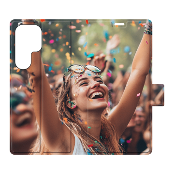 Samsung Galaxy S25 Ultra - Portemonneehoesje (walletcase) - Volledig bedrukt Hoesje maken