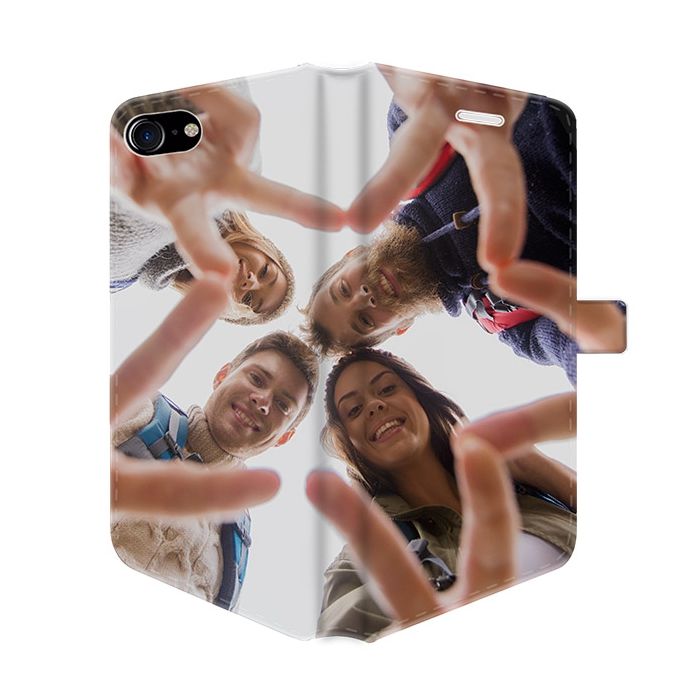 iPhone 8 telefoonhoesje maken - Portemonneehoesje (walletcase)