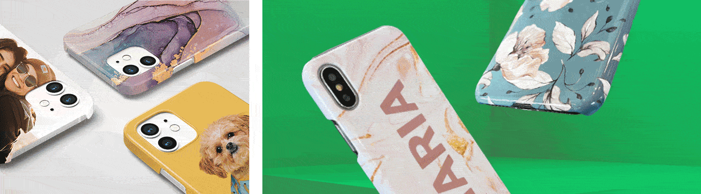 rondom bedrukte hardcase hoesjes